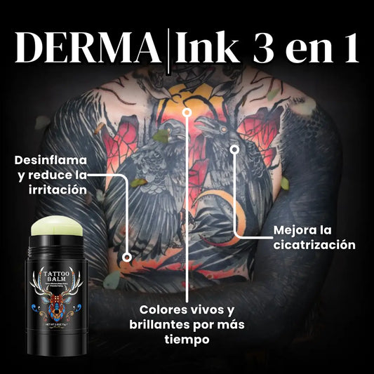 Crema de tatuajes DERMA-INK 3 en 1