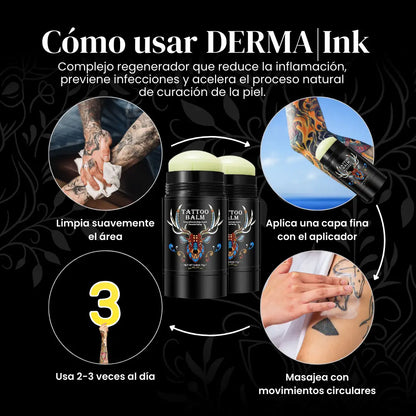 Crema de tatuajes DERMA-INK 3 en 1