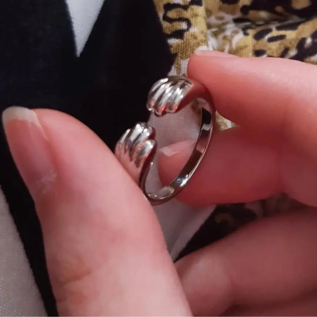 [2x1] HUG RING anillo abrazo patitas - Lleva contigo la memoria de tu mascota en todo momento