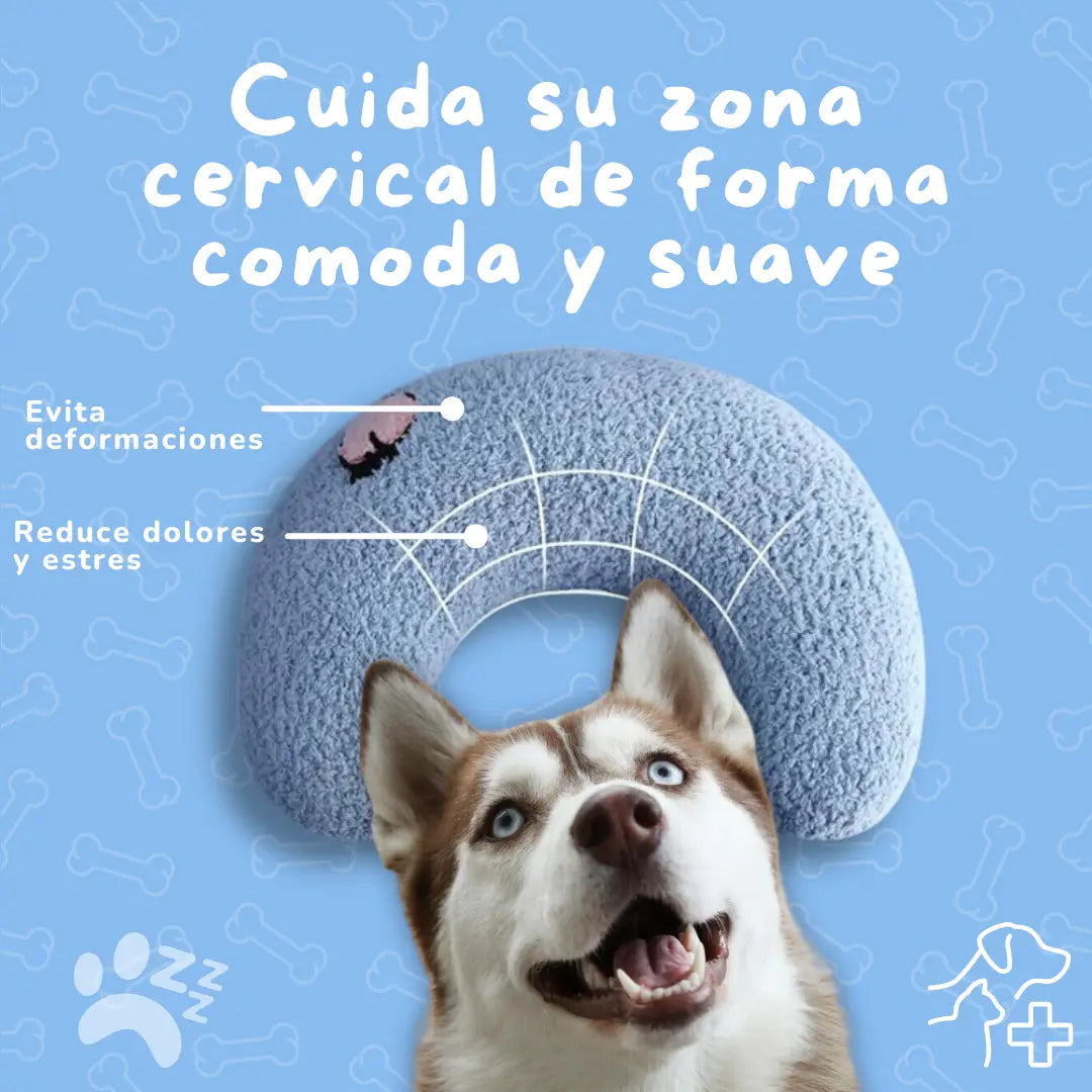 PetDreamt® almohada terapéutica ultra suave para mascotas