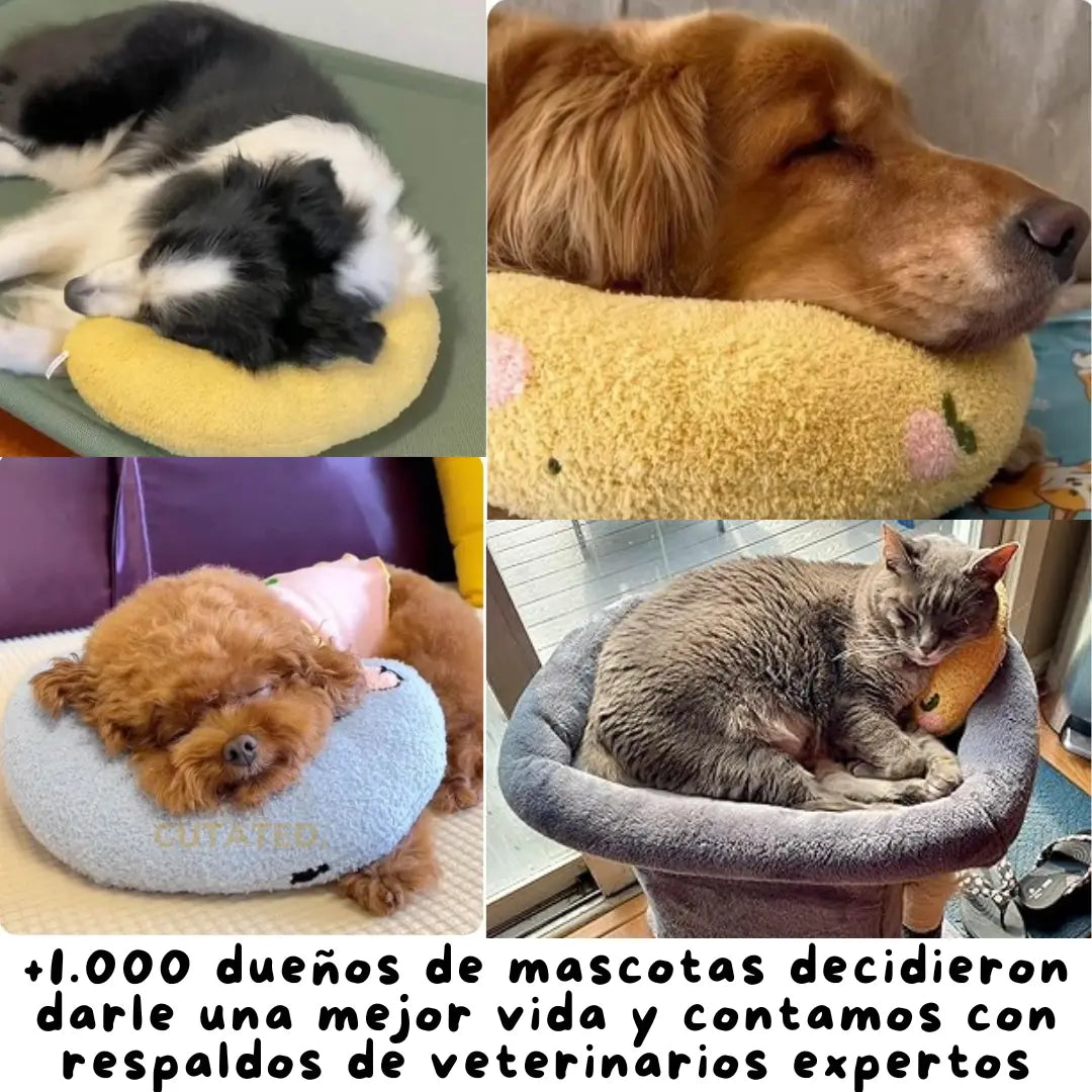 PetDreamt® almohada terapéutica ultra suave para mascotas